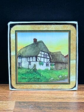 Pimpernel Carpenter’s Cottage Coasters